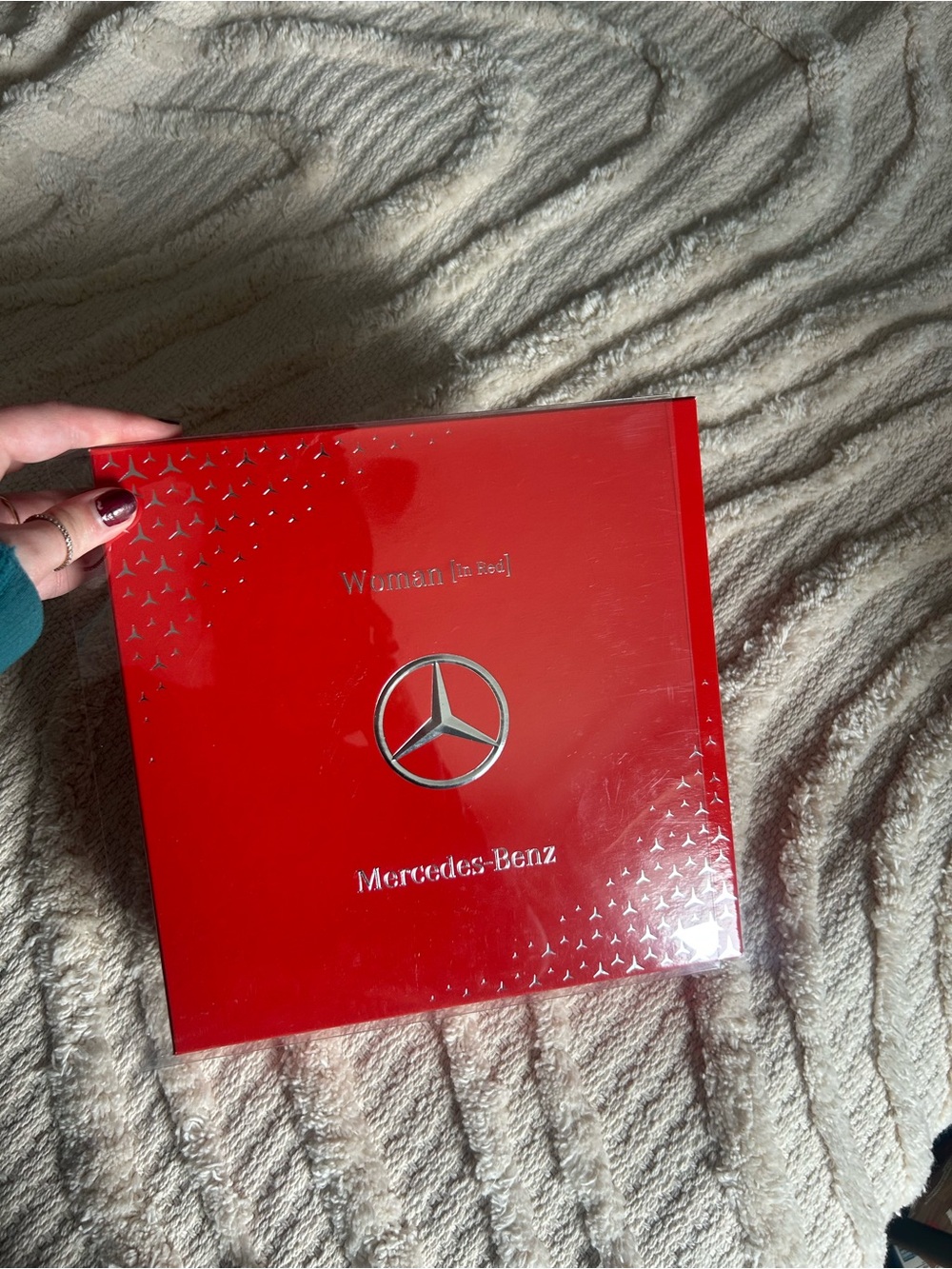 Empty Mercedes-Benz Women (In Red) Gift Set — Red Collector Box